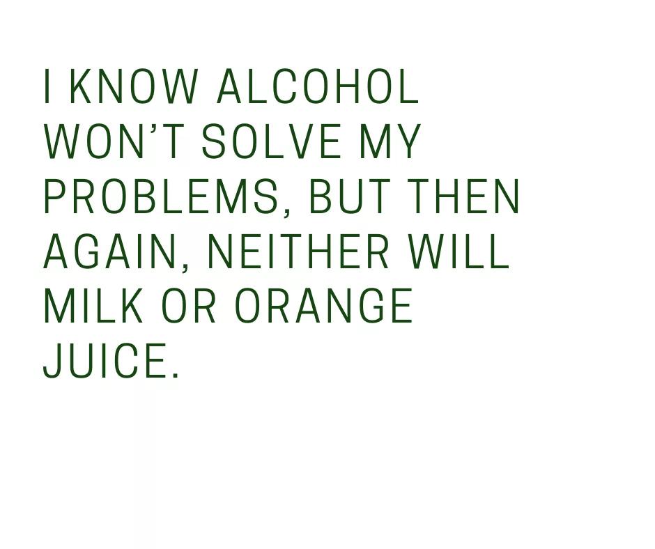 Quote Alcohol Solve