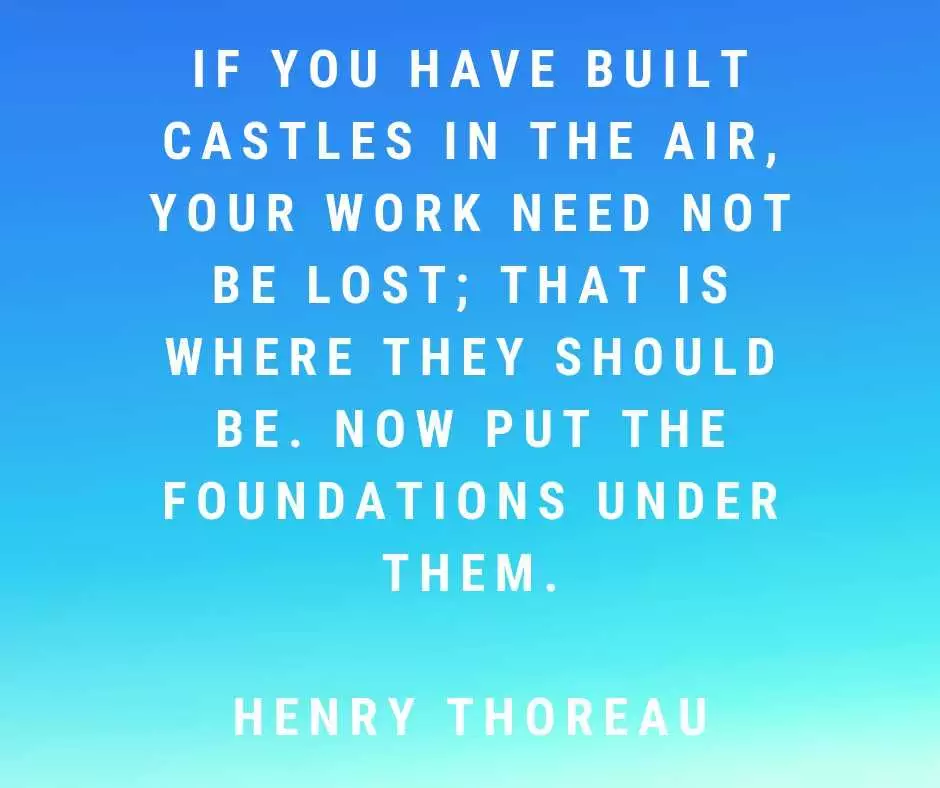 Quote Built Castles
