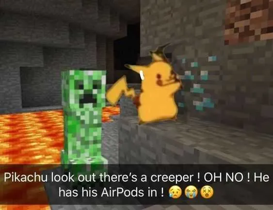Funny Airpods Pikachu