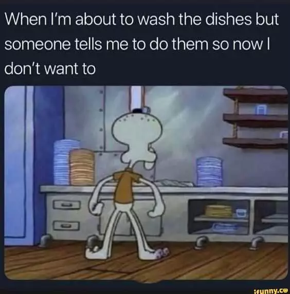 Meme Do Dishes