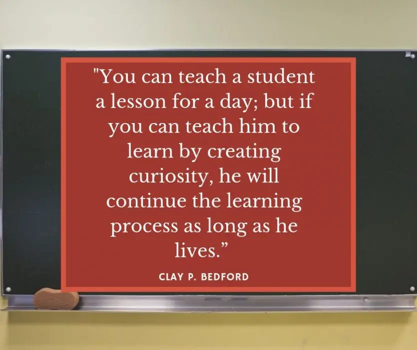 Quote Teach Student Lesson