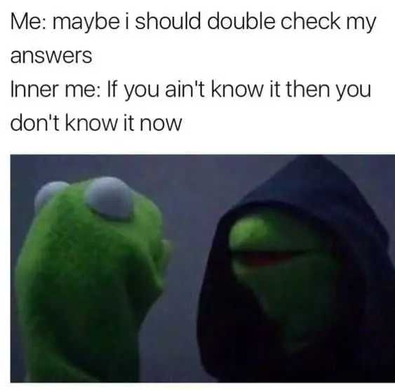 Funny Double Check