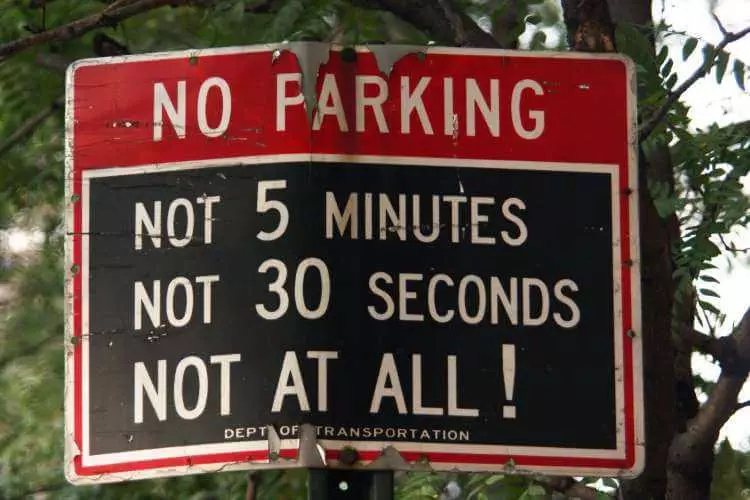Funny No Parking At All