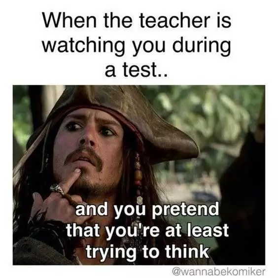 Funny Pretend Thinking