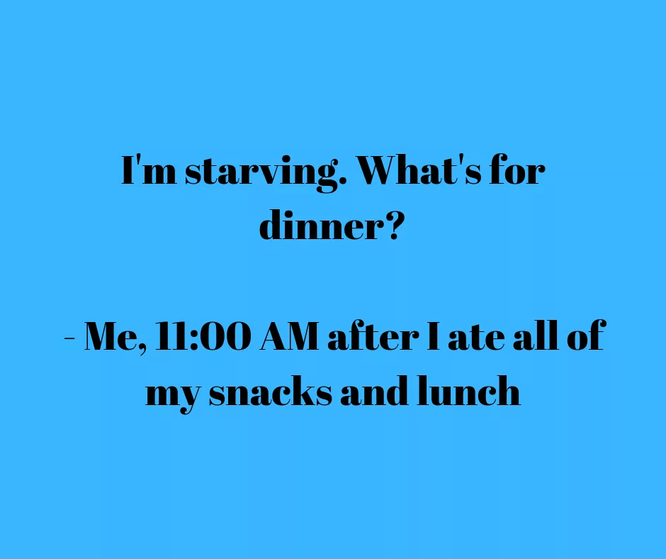 Funny Starving Dinner