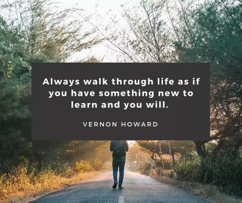 Quote Always Walk