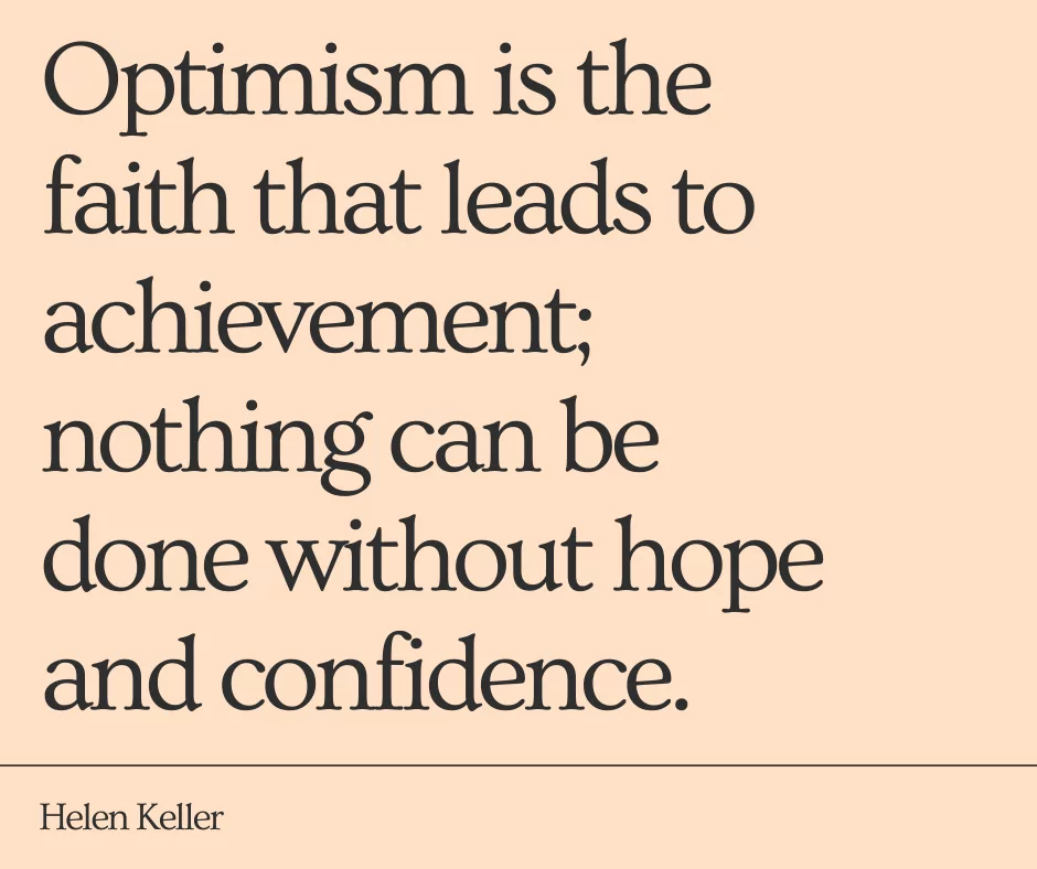 Quote Optimism Helen 5