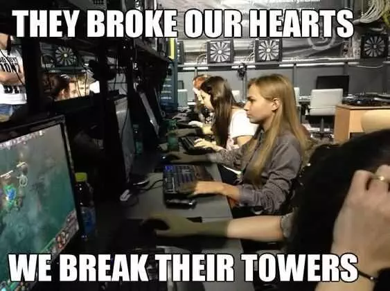 Funny Broke Heart Towers