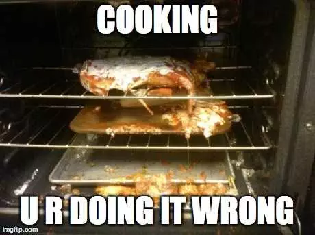 Funny Cooking Wrong