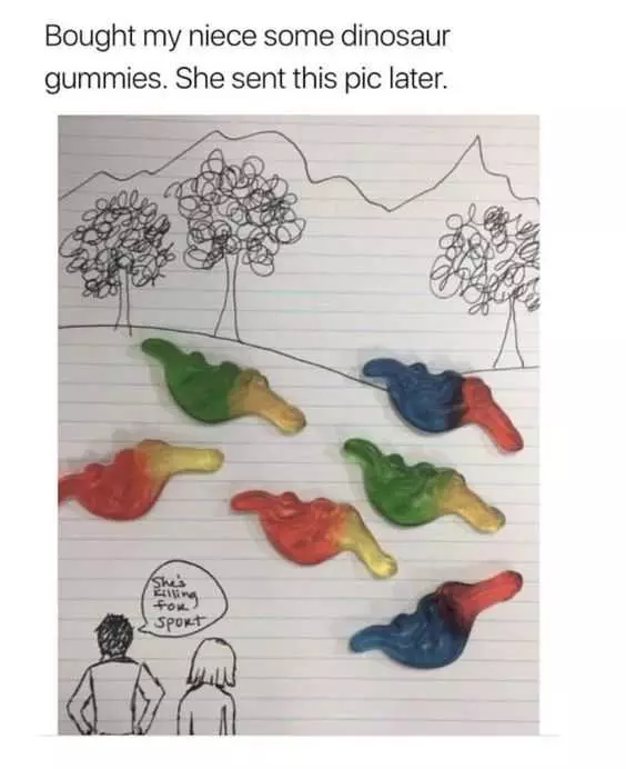 Funny Gummies Note