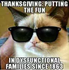 Funny Thanksgiving Dysfunctional