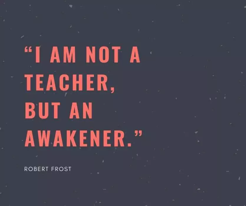Quote I Am Not Teacher