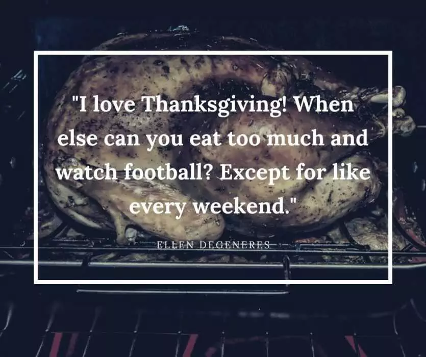 Quote I Love Thanksgiving