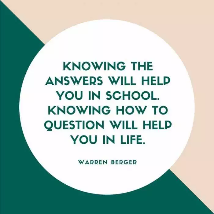 Quote Knowing Answers