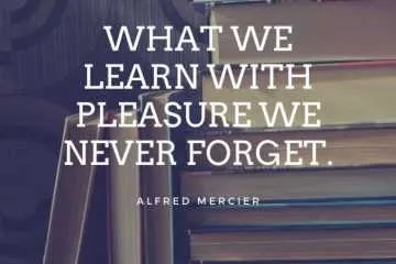 Quote Learn With Pleasure