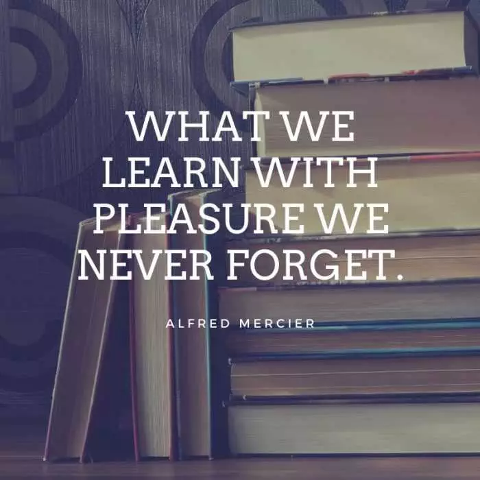 Quote Learn With Pleasure