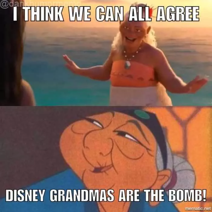Funny Disney Grandmas