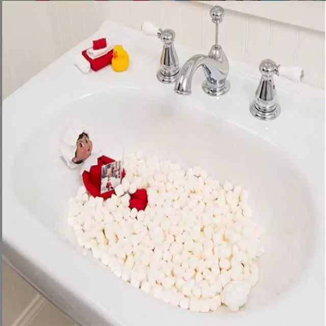 Clever Elf On The Shelf  Bubble Bath Marshmallows