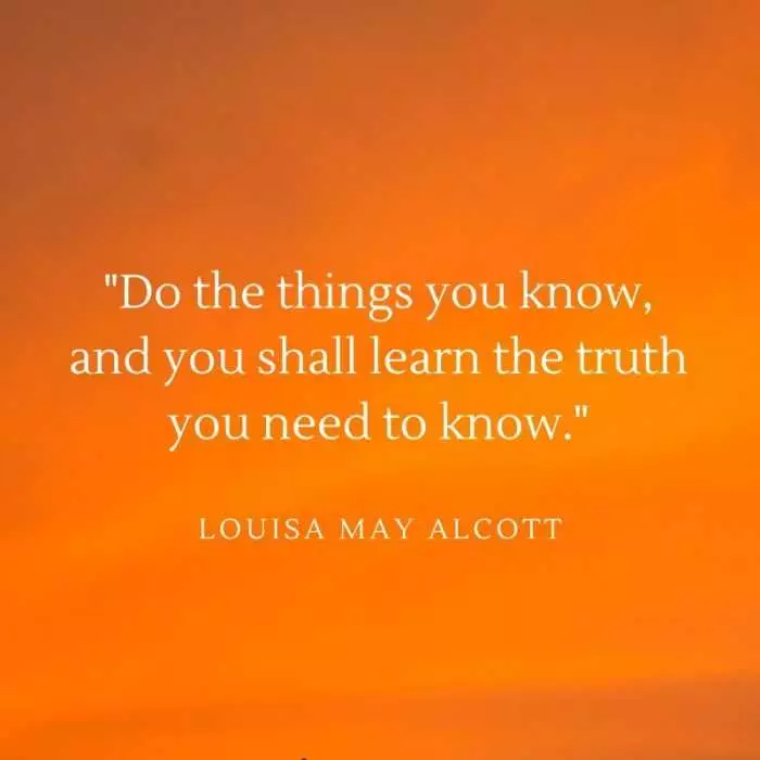 Quote Do The Things You Know