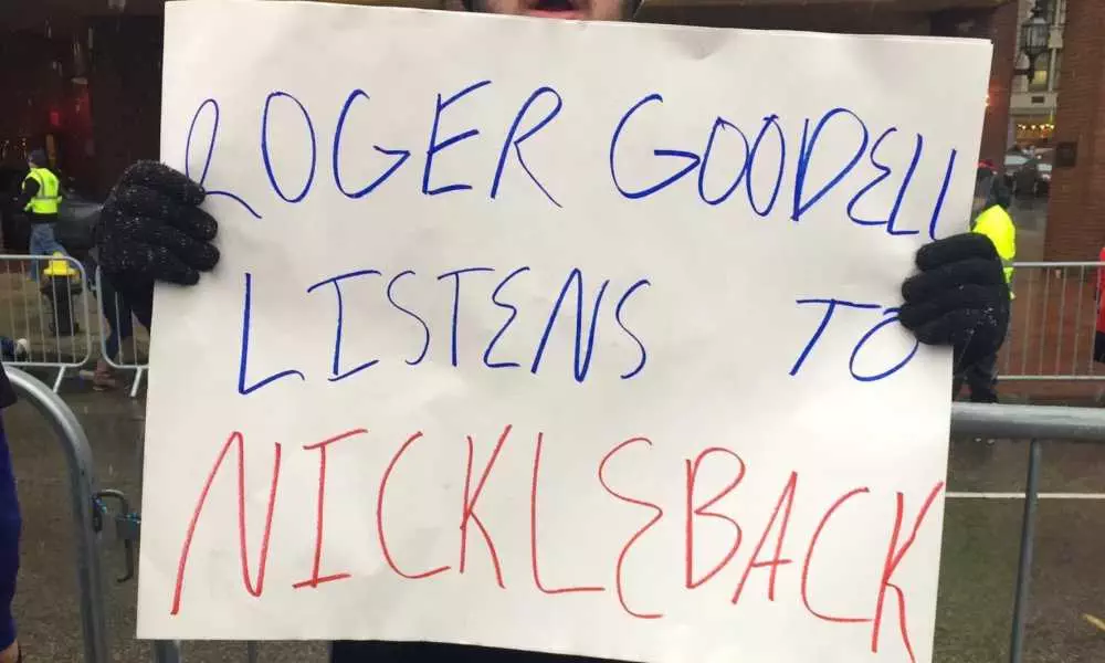 Sign Goodel Nickleback