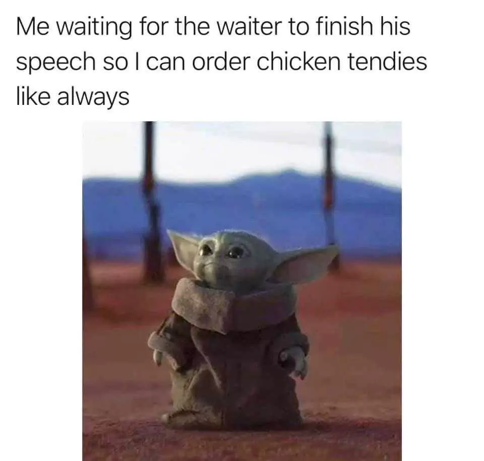 Yoda Chicken Tendies