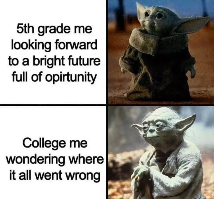 Yoda College Me