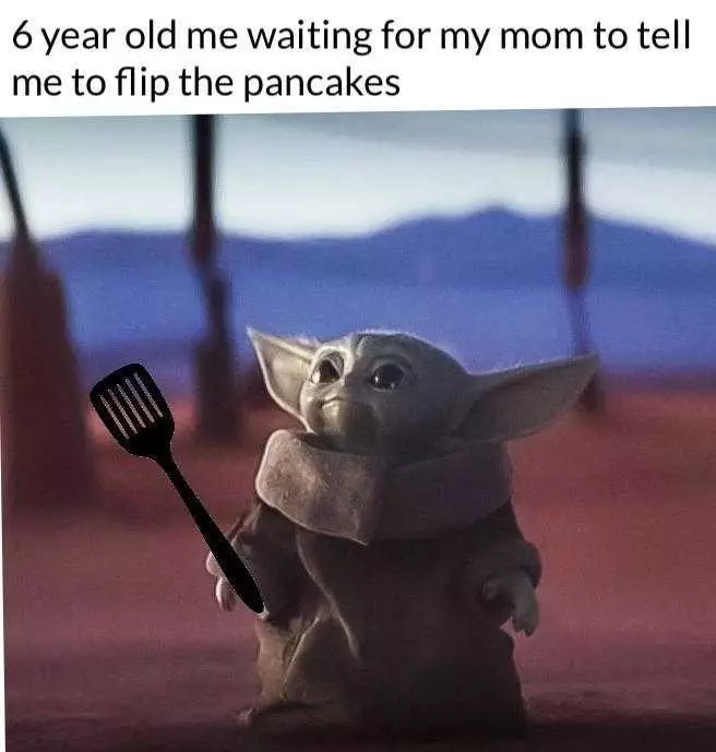 Yoda Flip Pancakes