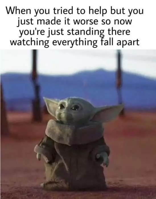 Yoda Made It Worse