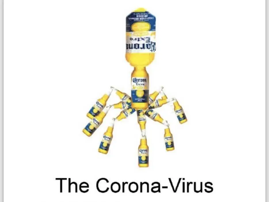 Corona-Virus-Meme-10 Corona Beer Virus Visualized Using Corona Beer Bottles