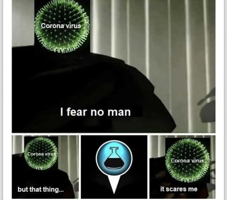 Corona-Virus-Meme-11 Meme Of Corona Virus Saying He Fears No Man But Fears An Antidote