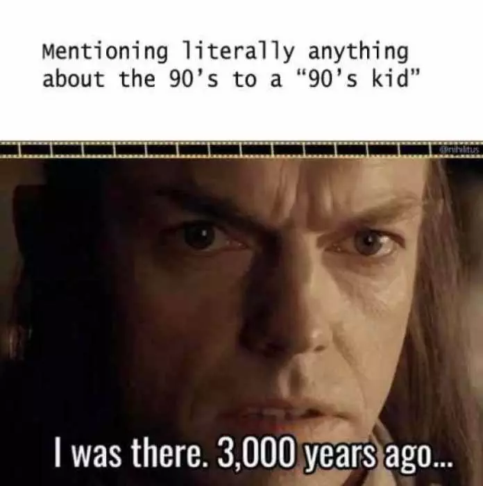 Funny 90S 3000 Years Ago
