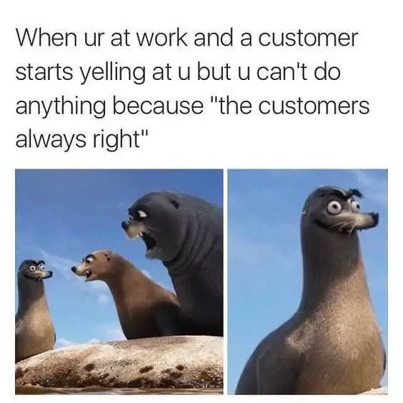 Funny Customer Right