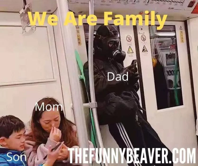 Funny-Face-Mask-Meme-We-Are-Family Funny Corona Virus Memes We Are Family Meme