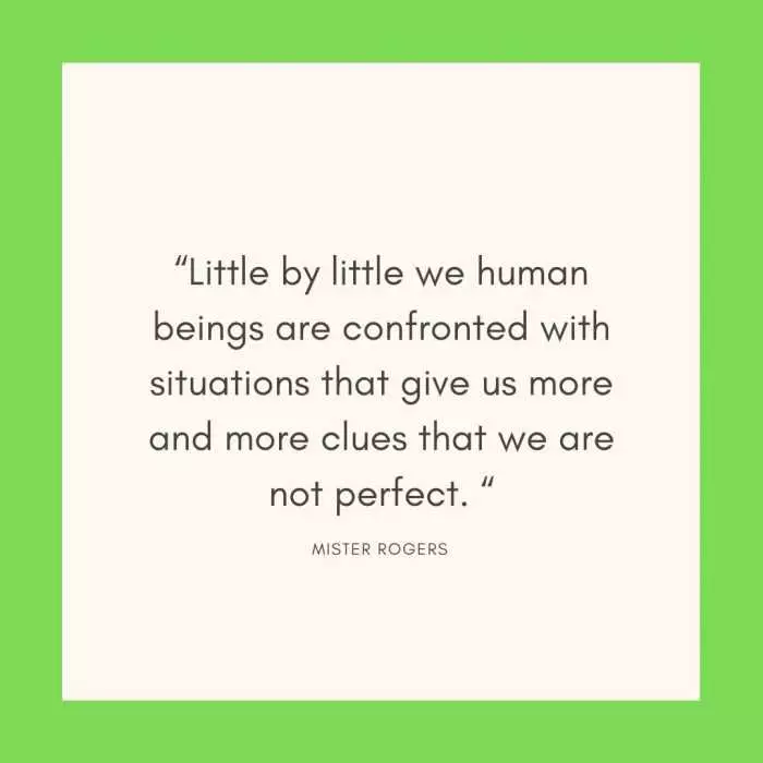 Quote Little By Little Mister Rogers
