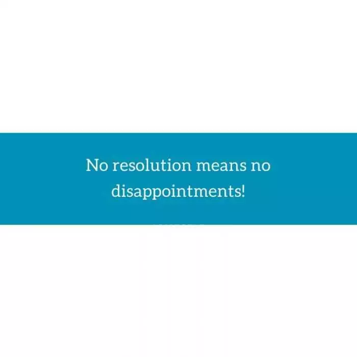 Quote No Resolution