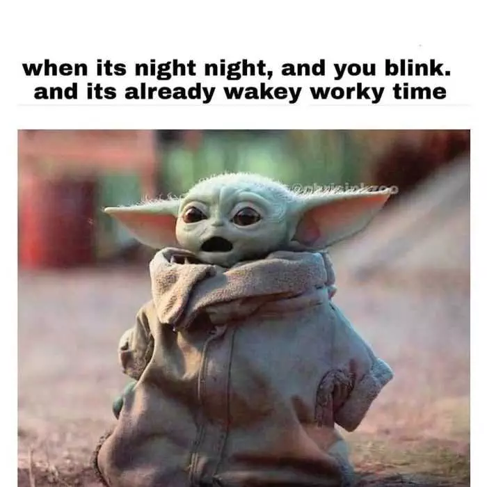 Yoda Night Night Time