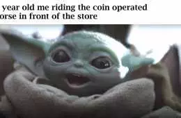 Yoda Riding Horse