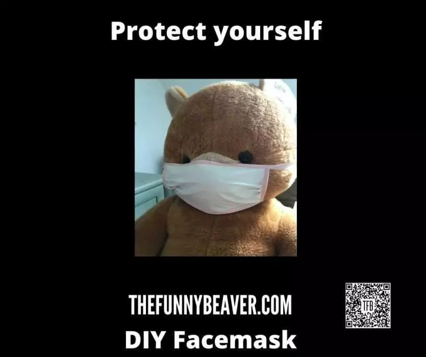 Diy Home Made Face Mask Instructions  Step 12