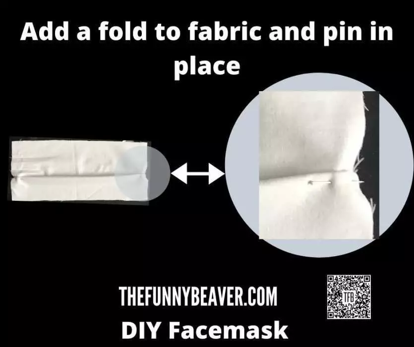 Diy Home Made Face Mask Instructions  Step 2
