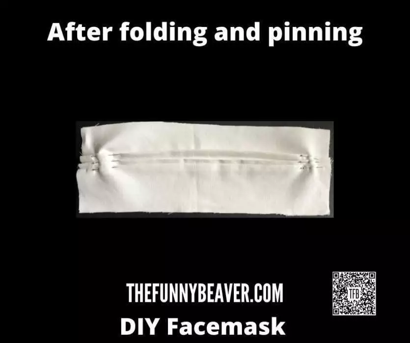 Diy Home Made Face Mask Instructions  Step 3