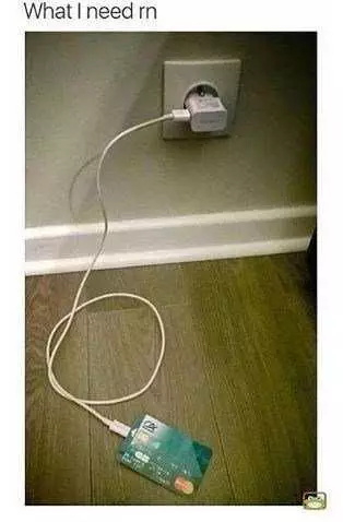 Funny Debt Charger