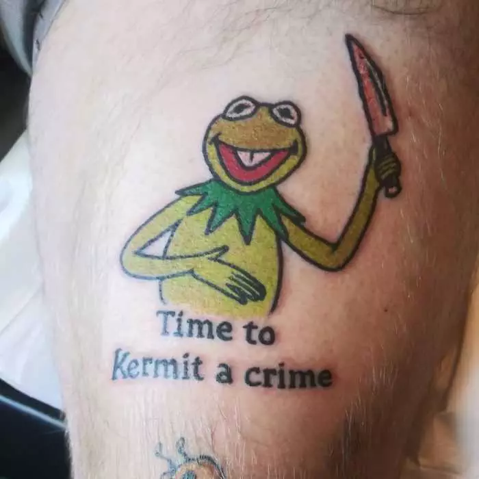 Funny Kermit Crime