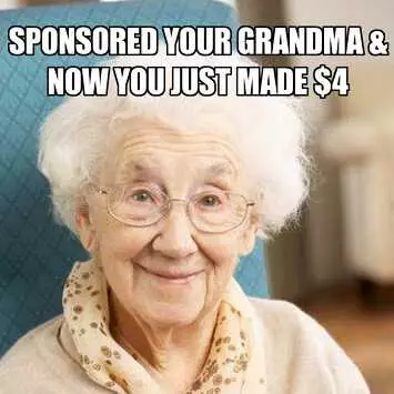 Mlm Sponsored Grandma