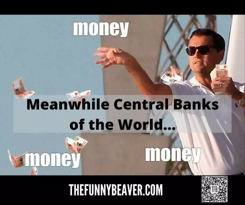 Funny Making Money From Crisis Memes  Central Banks Printing