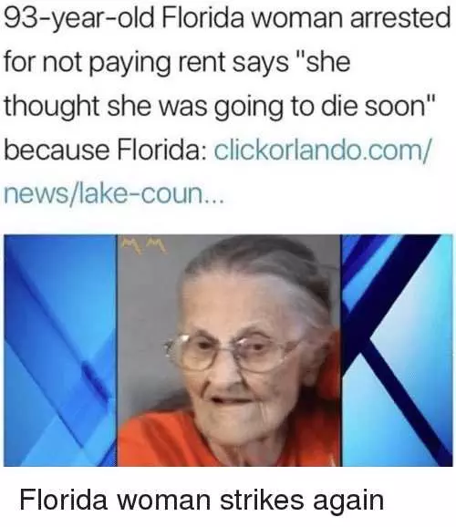 Florida Rent Die