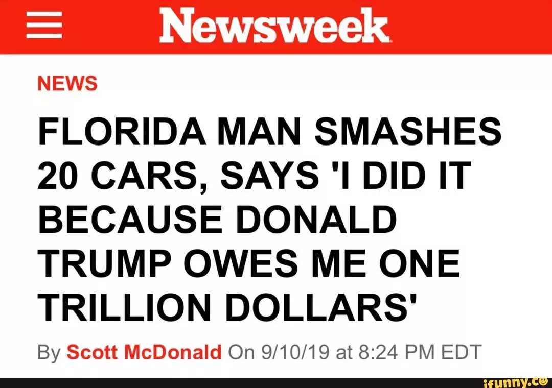 Florida Trillion Dolalrs