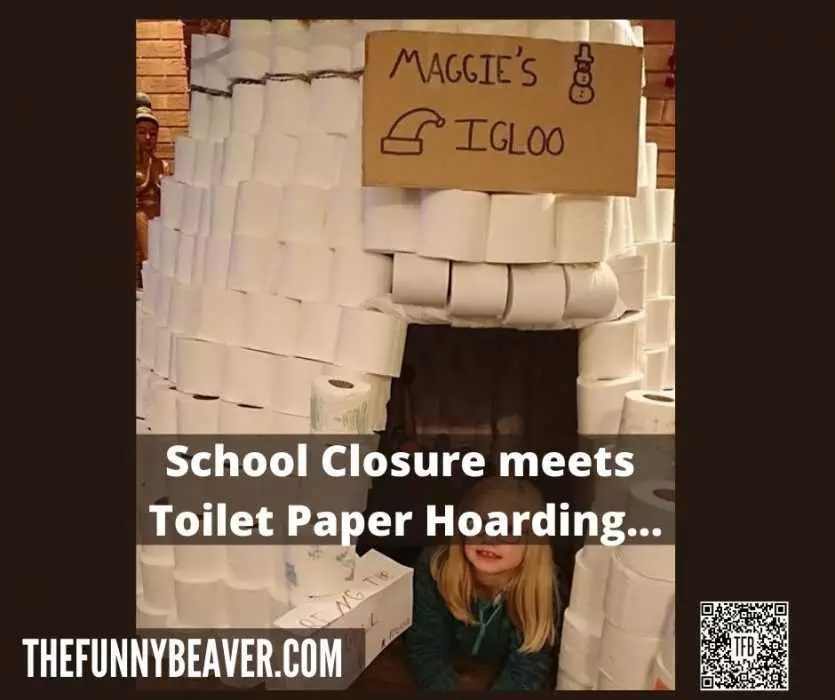 School Closed Meets Toilet Paper Hoarding