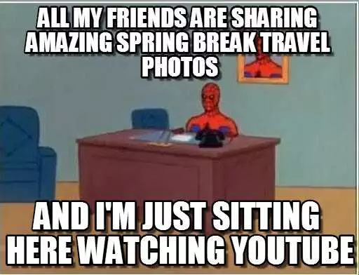 Spring Watching Youtube