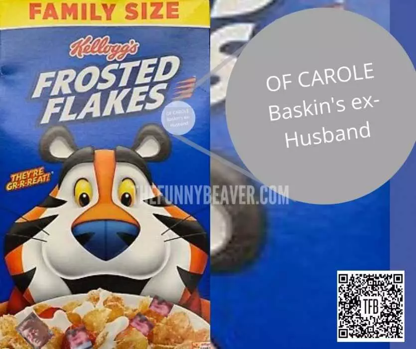 Carole Baskin Jokes And Memes  Meme About Carole Baskin'S Ex Husband In Frosted Flakes