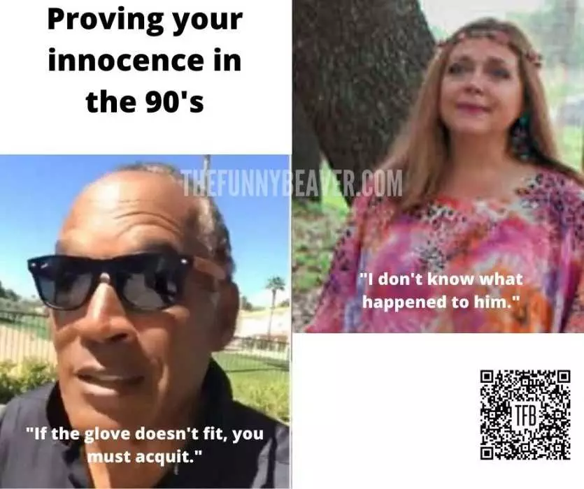 Carole Baskin Memes  Joke About How To Prove Your Innocence In The 90S